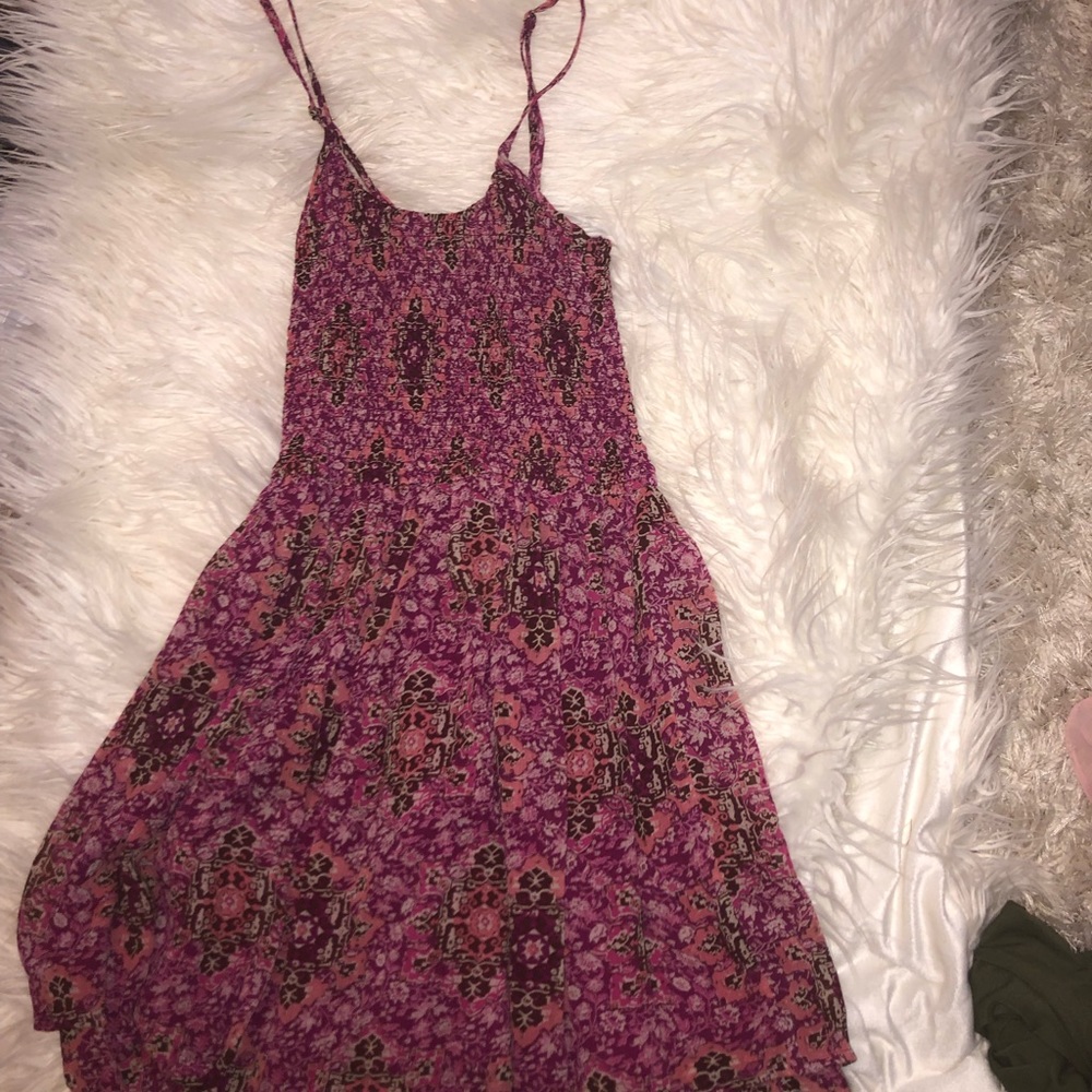 HOLLISTER PURPLE MINI SUNDRESS